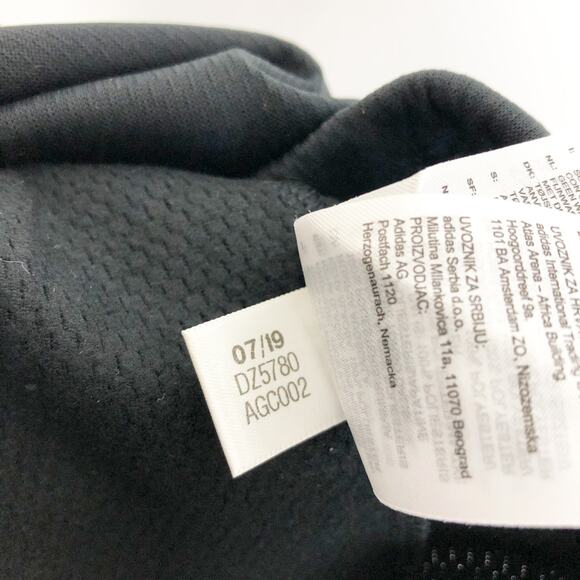 Adidas Women's Fleece Half-Zip Tennis Warmup Sweatshirt Small Black Pullover NWT - Picture 7 of 8